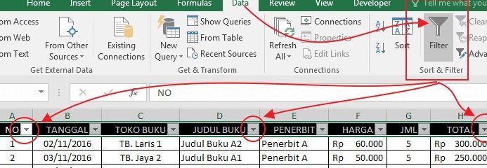 Cara Filter Cepat Di Excel: Teknik Efisien Pengolahan Data! 5 cara filter cepat di excel teknik efisien pengolahan data