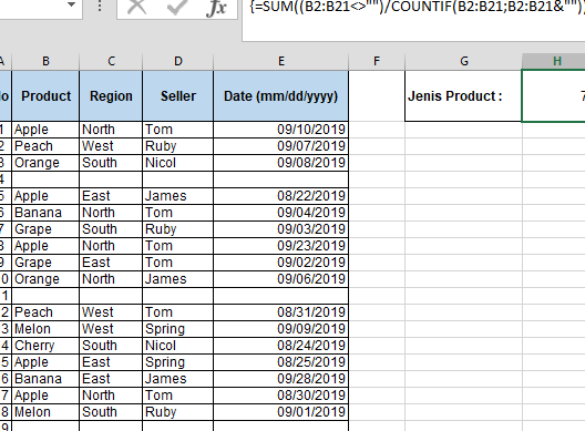 Cara Menghitung Jumlah Data Di Excel: Analisis Yang Cermat! 5 cara menghitung jumlah data di excel analisis yang cermat