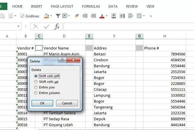 Hapus Kolom Tak Terpakai Di Excel: Langkah Efektif! 1 hapus kolom tak terpakai di excel langkah efektif