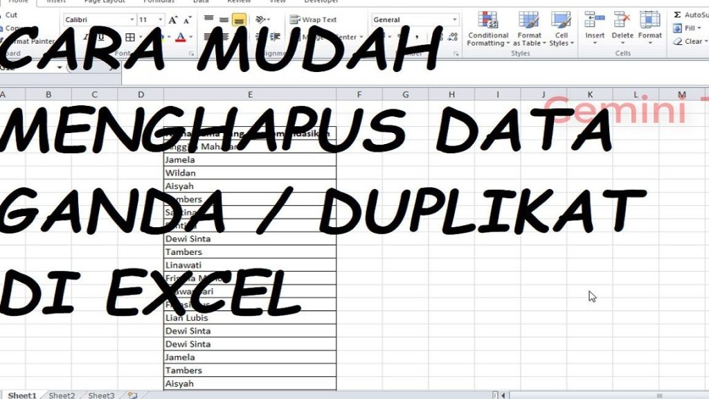 Jangan Duplikat! Cara Mudah Hapus Di Excel! 1 jangan duplikat cara mudah hapus di excel