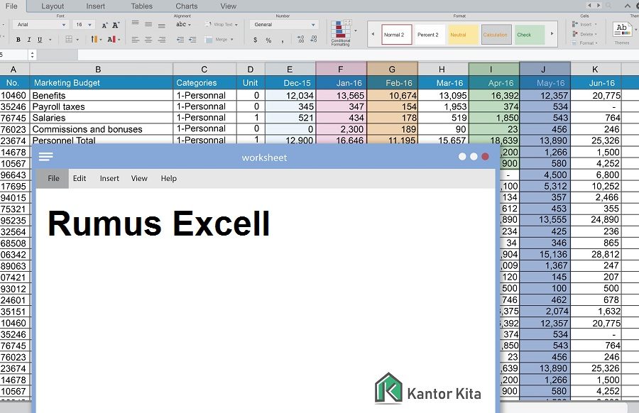 Kelajuan Fungsi-Fungsi Rumus Di Excel: Optimalisasi Kerja Anda! 1 kelajuan fungsi fungsi rumus di excel optimalisasi kerja anda