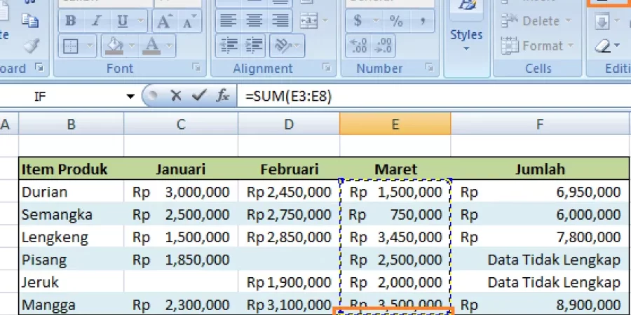 Menjumlah Otomatis Di Excel: Keakuratan Dan Kecanggihan Data! 1 menjumlah otomatis di excel keakuratan dan kecanggihan data