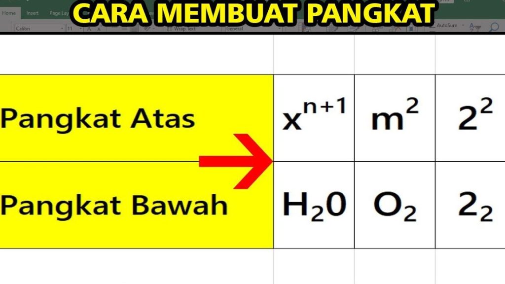 Panduan Membuat Pangkat Di Excel: Tingkatkan Kekuatan Angka Anda! 5 panduan membuat pangkat di excel tingkatkan kekuatan angka anda
