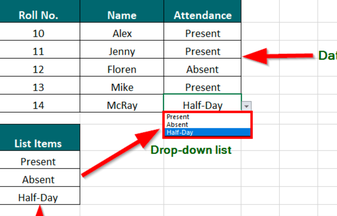 Permudah Pilihan Dengan Excel Drop Down List! 1 permudah pilihan dengan excel drop down list