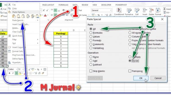 Rumus Bagi Cerdas Di Excel Untuk Pembagian Yang Akurat! 1 rumus bagi cerdas di excel untuk pembagian yang akurat