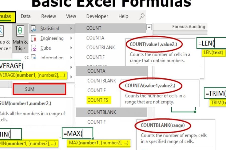 Rumus Excel Dan Kegunaan Masing-Masing: Panduan Esensial! 1 rumus excel dan kegunaan masing masing panduan esensial