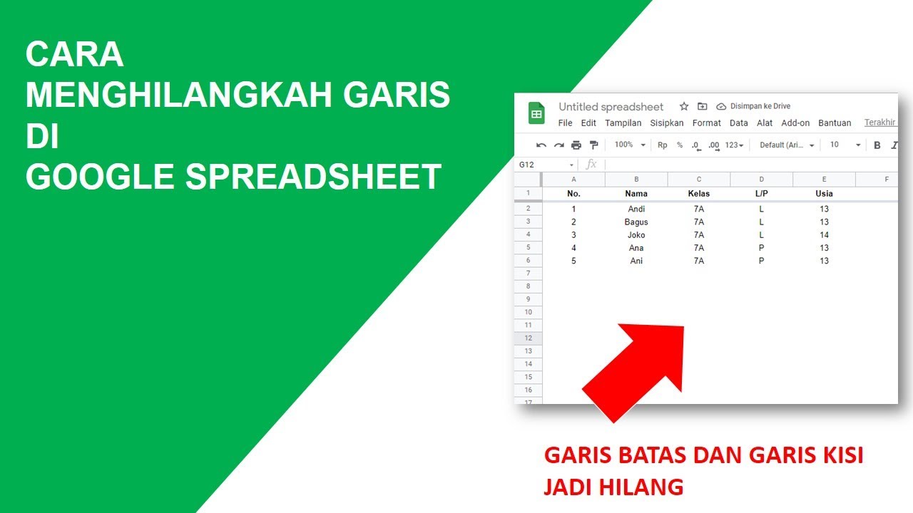 Menghapus Garis Di Excel: Simplifikasi Tampilan Spreadsheet! 6