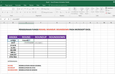 Pembulatan Di Excel: Dapatkan Nomor Yang Bulat Dan Rapi! 7 613b11a5bee65