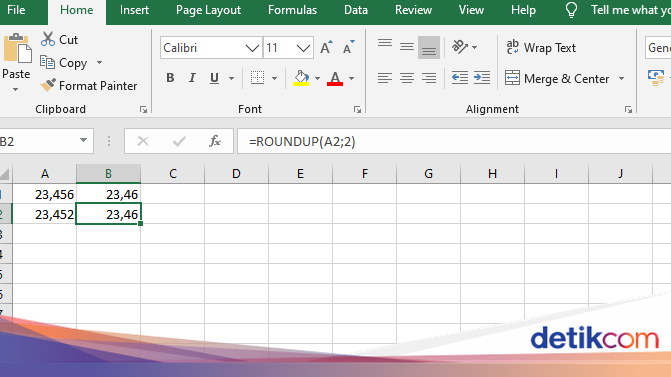 Pembulatan Di Excel: Dapatkan Nomor Yang Bulat Dan Rapi! 6 pembulatan angka roundup 169