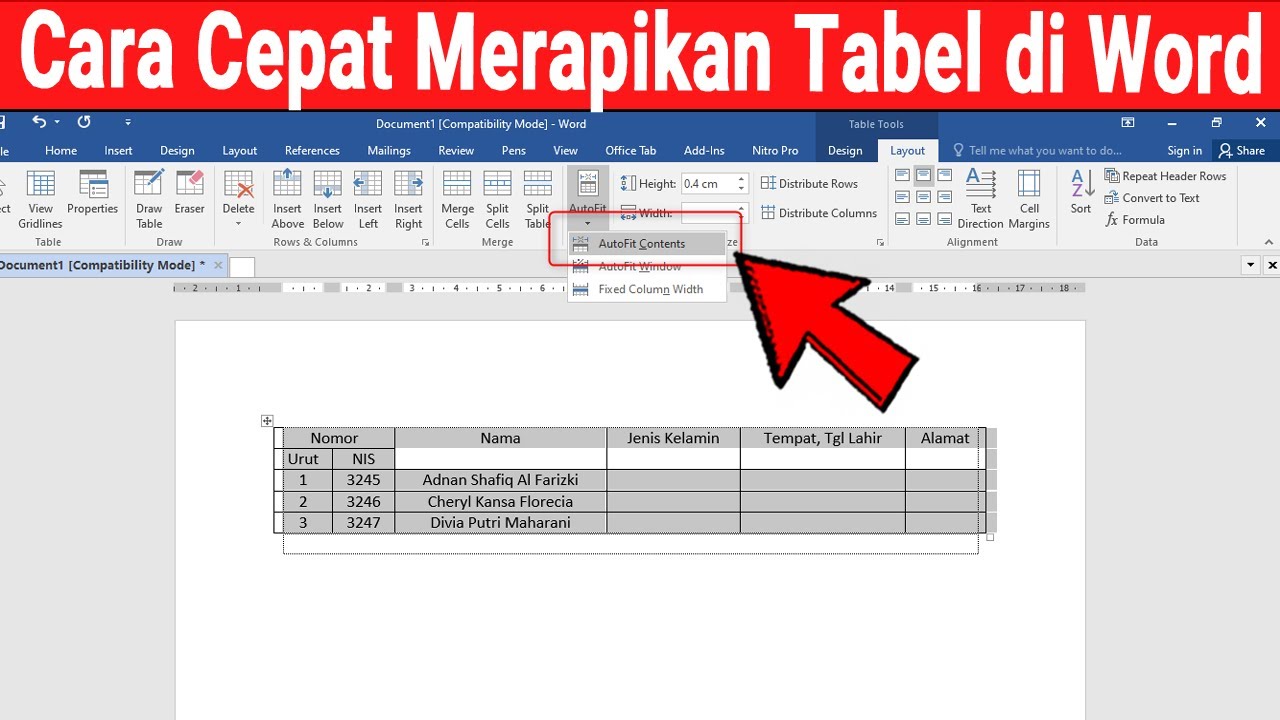Cara Merapikan Kolom Di Excel: Tampilan Data Yang Lebih Profesional! 9