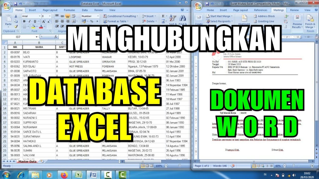 Transfer Data Anda: Cara Pindah Dari Excel Ke Word! 9